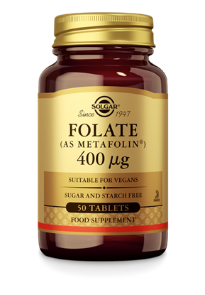 SOLGAR FOLATE 400MCG 50ST